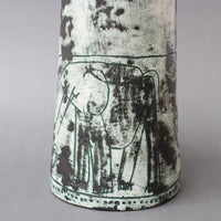 Vintage French Ceramic Pitcher / Vase by Jacques Blin (circa 1950s)