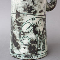 Vintage French Ceramic Pitcher / Vase by Jacques Blin (circa 1950s)