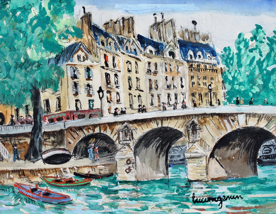 'Le Pont Neuf' by Lucien Genin (circa 1930s)