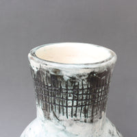 Vintage French Ceramic Vase by Jacques Blin with Jean Rustin (circa 1960s)