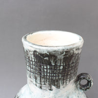 Vintage French Ceramic Vase by Jacques Blin with Jean Rustin (circa 1960s)