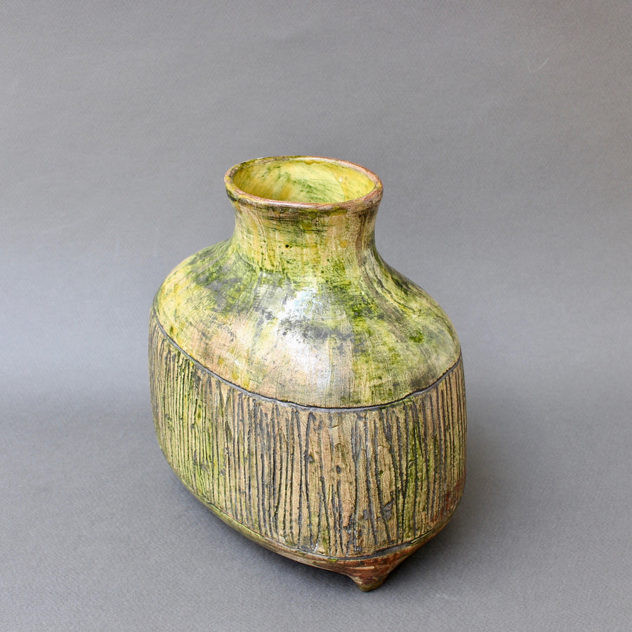 Mid-Century French Ceramic Vase (circa 1960s)