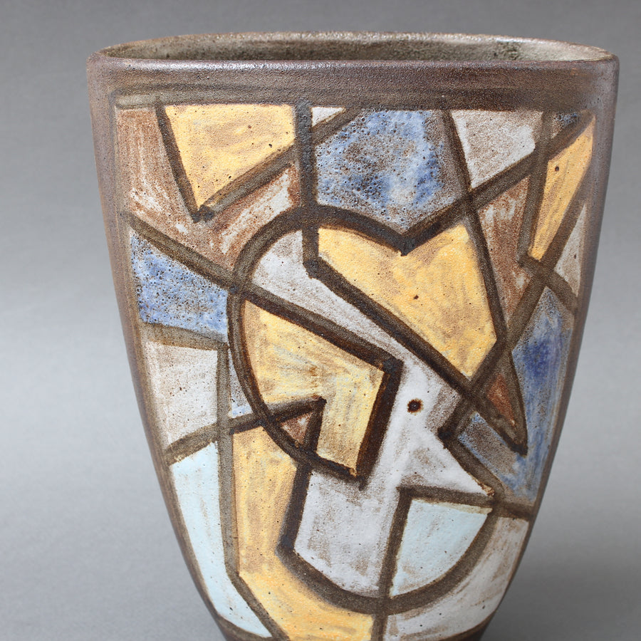 Ceramic Decorative Vase by Alexandre Kostanda (circa 1960s)
