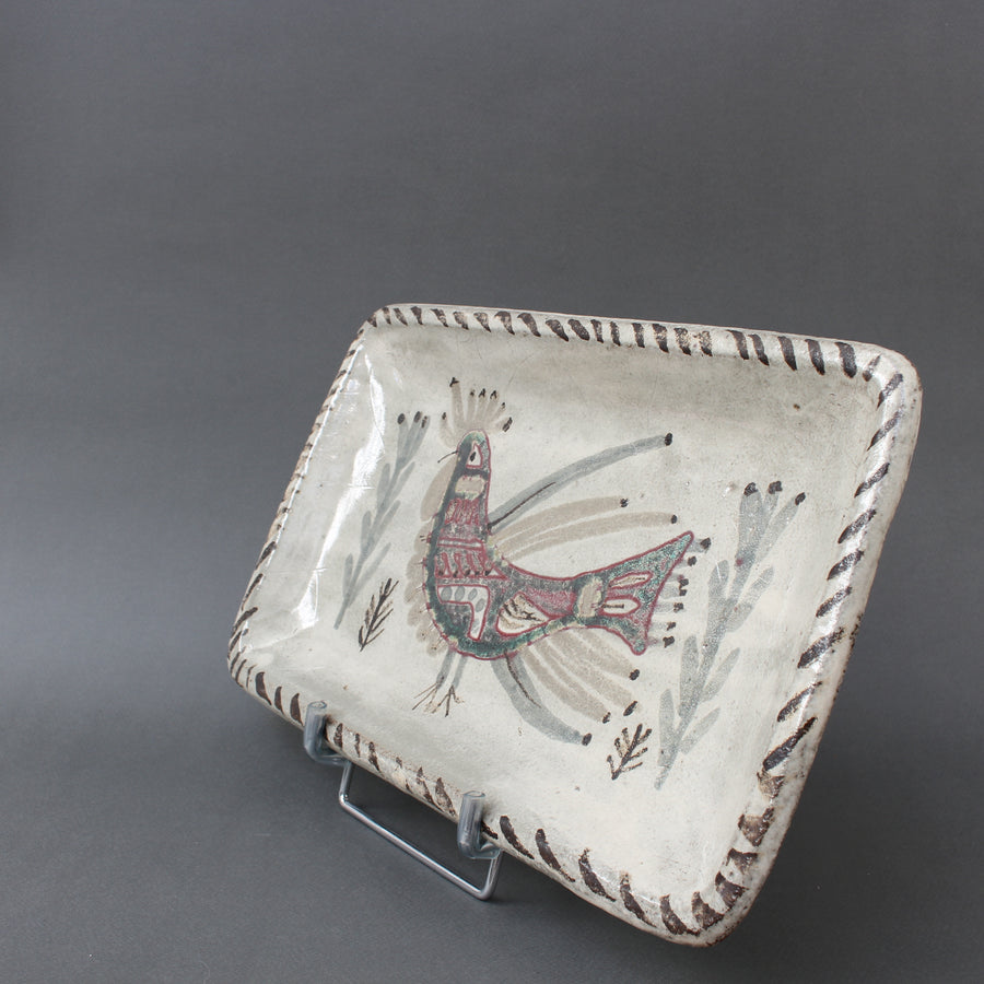 Vintage French Ceramic Dish by Gustave Reynaud - Le Mûrier (circa 1960s)