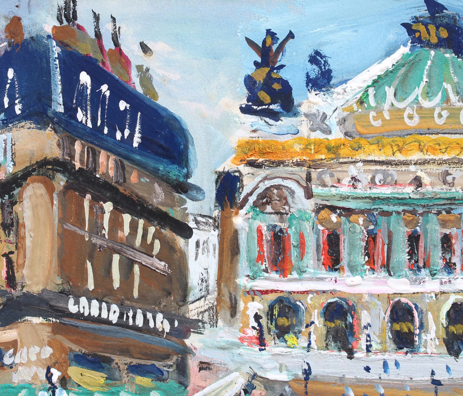 Paris Opera House Garnier by Lucien Génin (circa 1930s)
