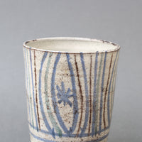 Vintage French Ceramic Cache Pot by Le Mûrier (circa 1960s) - Small