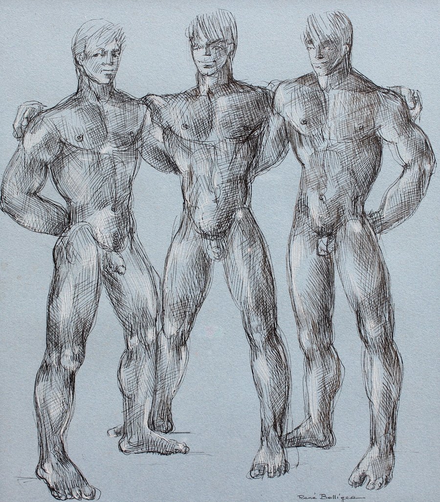 'Muscles, Muscles and More Muscles' by René Bolliger (circa 1960s)