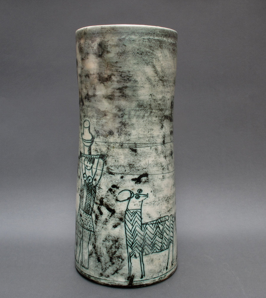 Large Vase by Jacques Blin (1950s)