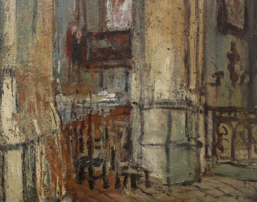 'Church Interior' by Jean-Charles Contel (circa 1920s)