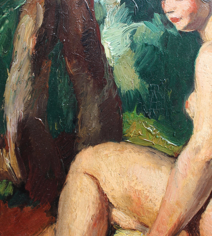 'The Bather' by Charles Kvapil (1934)