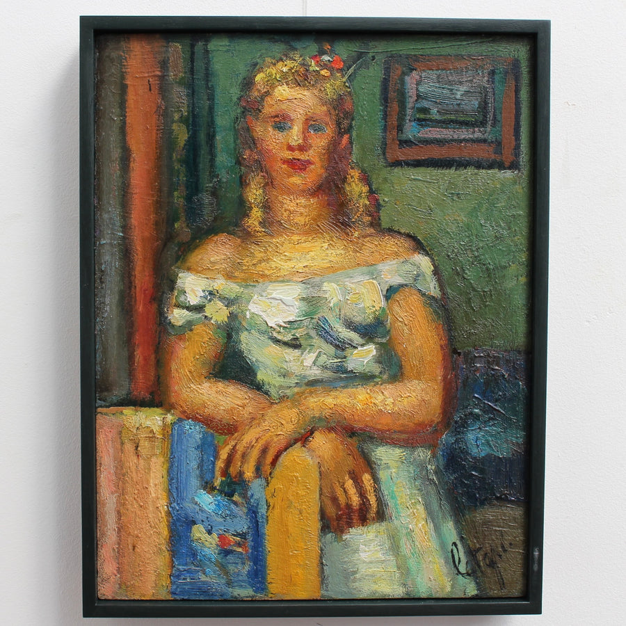 'Portrait of Renée' by Louis Latapie (1941)