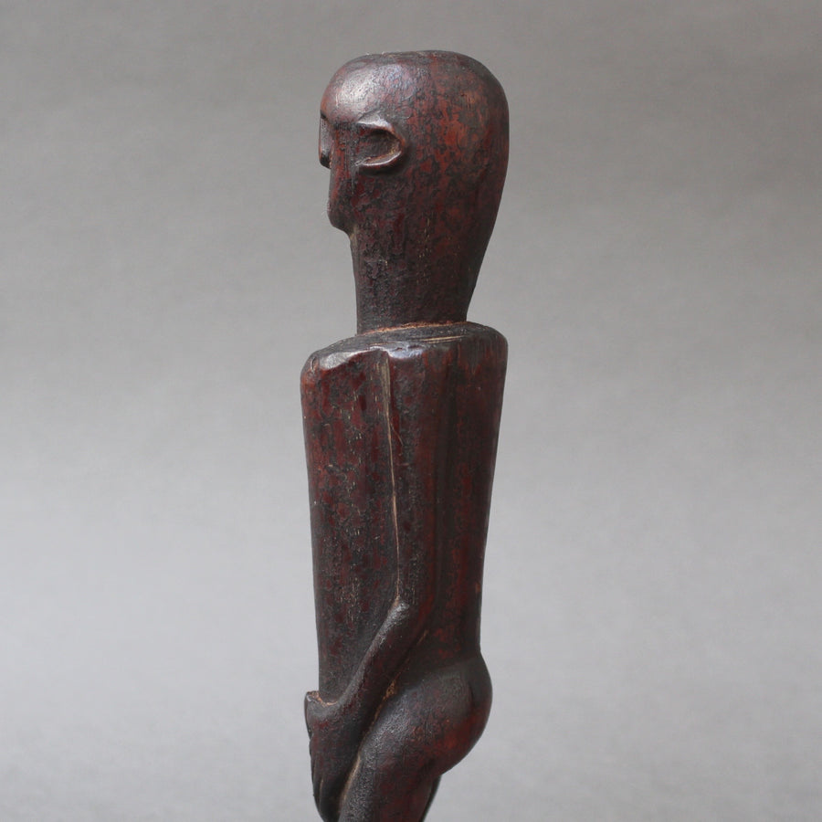 Wooden Sculpture / Carving of Fertility Figure from Sumba Island, Indonesia (circa 1960s - 1970s)
