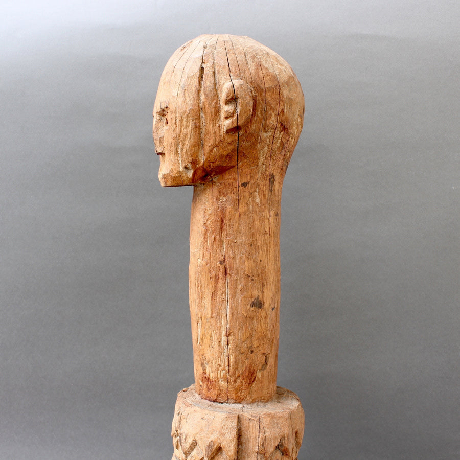 Wooden Carving of Protective Figure from Sumba Island, Indonesia (circa Mid-20th Century)