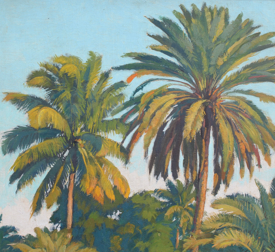 'Under the Palm Trees of Madagascar' by Paul Léon Bléger (circa 1930s)