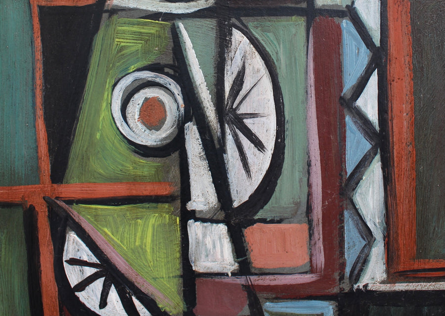 'Cubist Composition in Colour' by STM (circa 1970s)