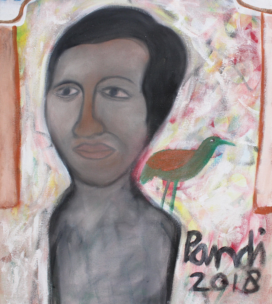 Portrait of Indonesian President Joko Widodo, by Pandi (2018)