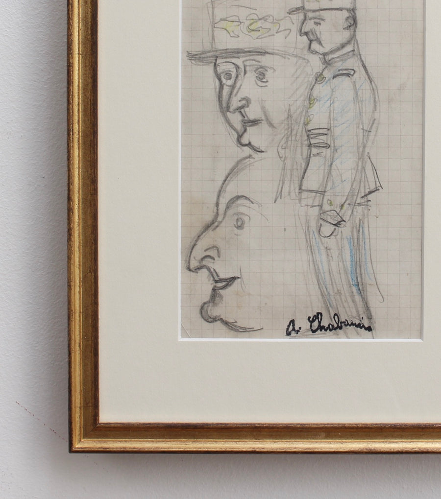 'Mon Colonel' by Auguste Chabaud (circa 1914-1918)
