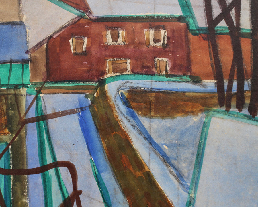 'The Mill' by Louis Latapie (circa 1930s)