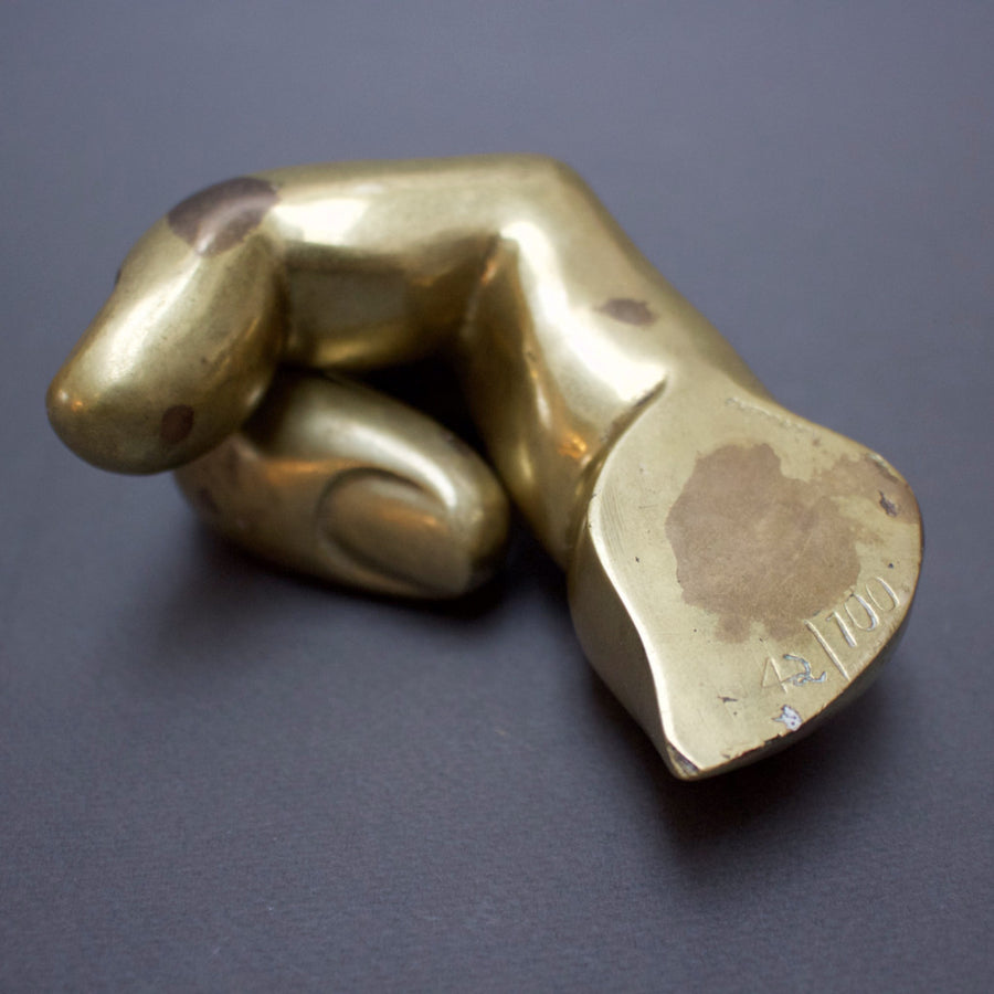 Bronze Fingers Sculpture by Pietrina Checcacci (c. 1970s)