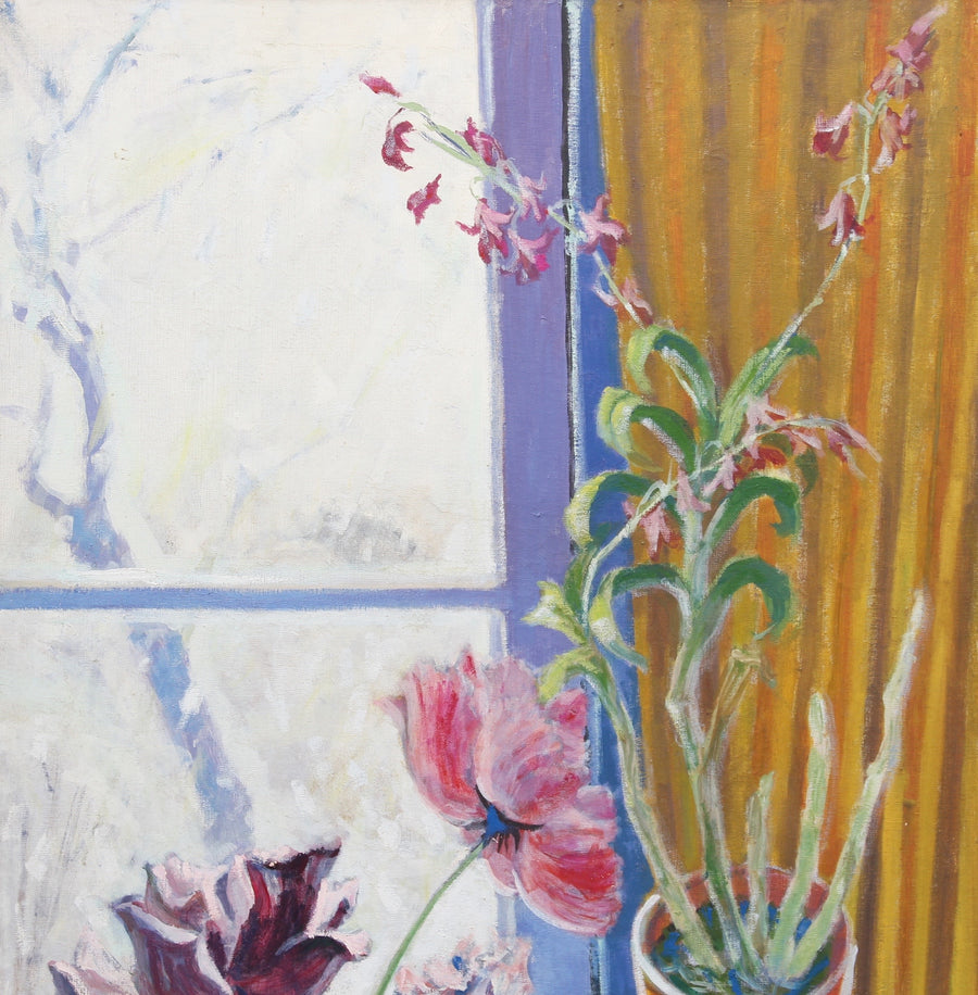 'Still Life with Flowers and Snow' by Yoritsuna Kuroda (1974)