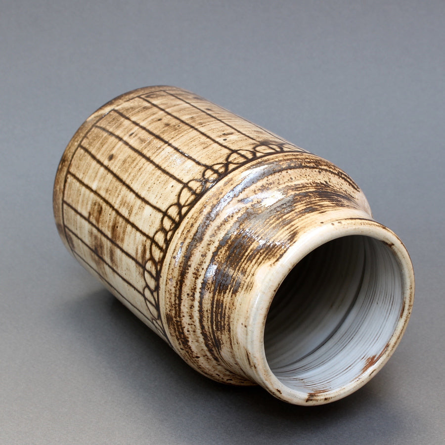 Mid-Century Ceramic Vase by Jacques Pouchain (circa 1960s)
