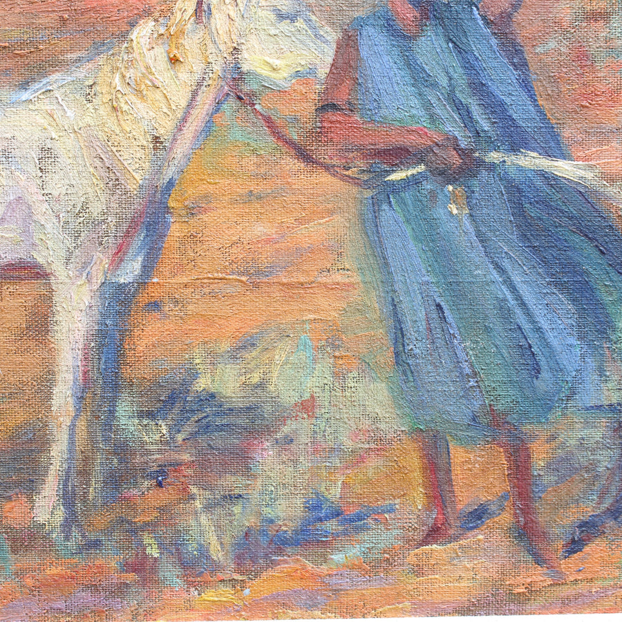 'The Horse and the Woman' by Lucien Madrassi (circa 1930s)