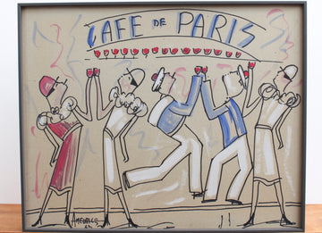 'Café de Paris' by André Meurice (1962)