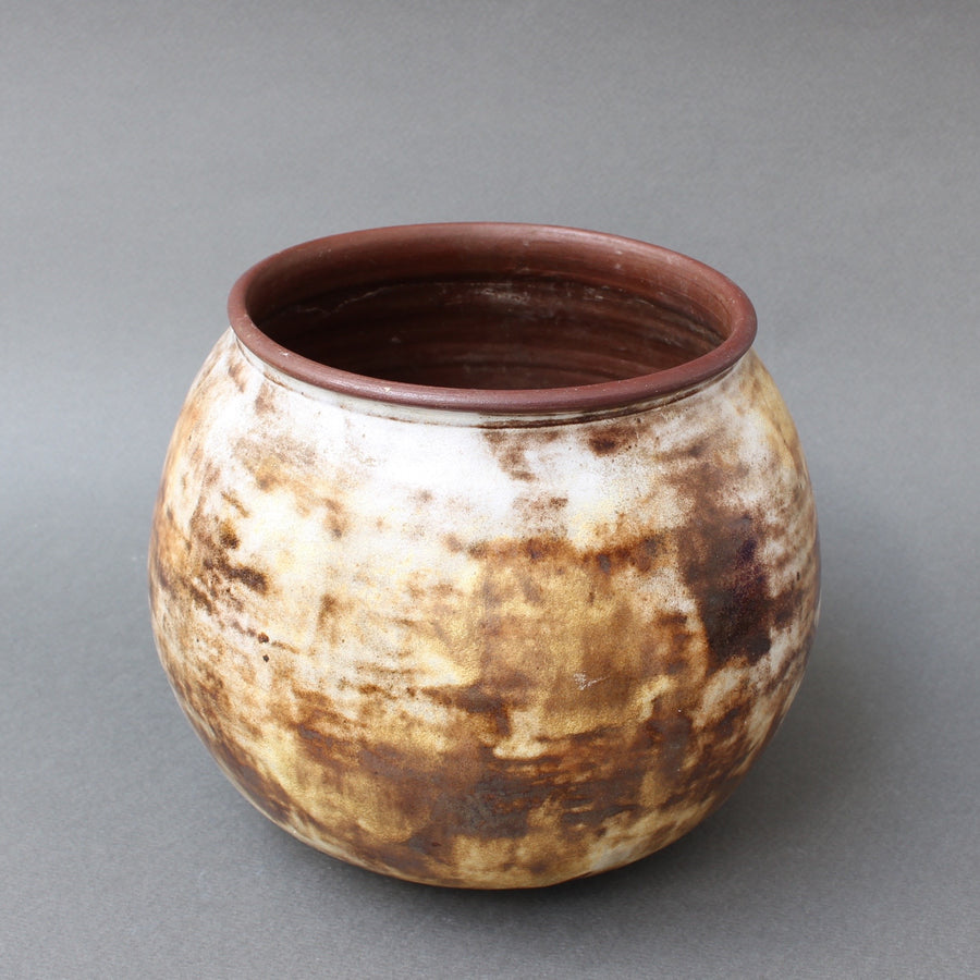 Ceramic Decorative Pot by Alexandre Kostanda, Vallauris (circa 1960s)