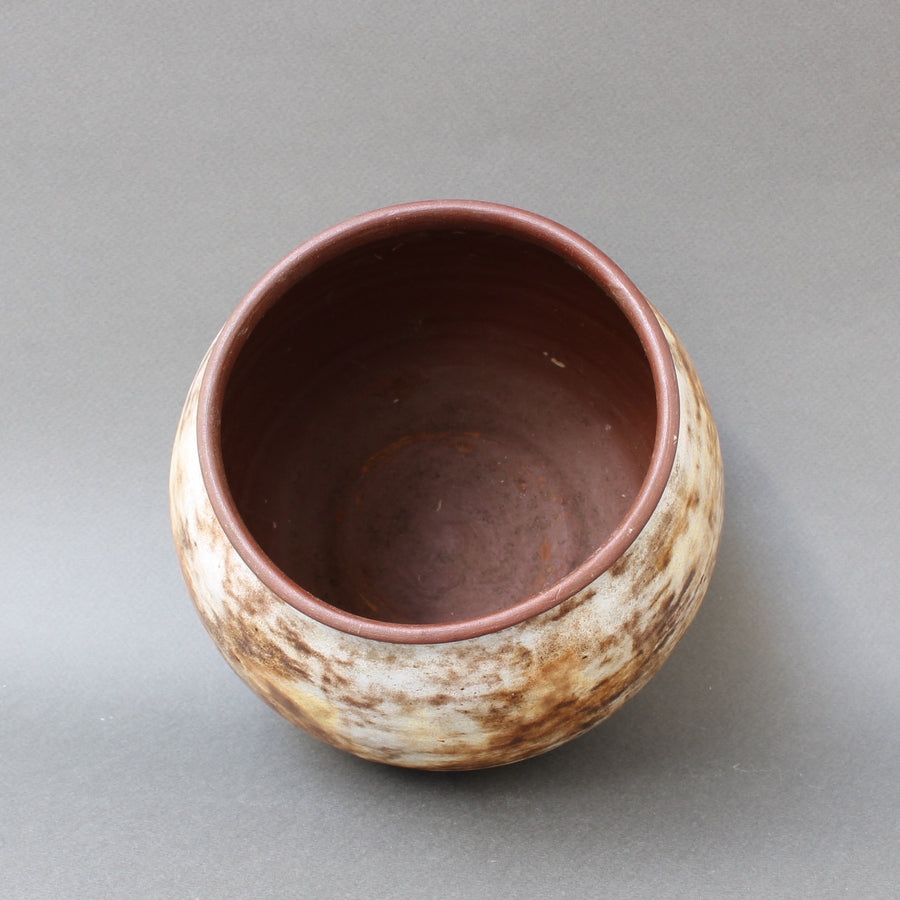 Ceramic Decorative Pot by Alexandre Kostanda, Vallauris (circa 1960s)