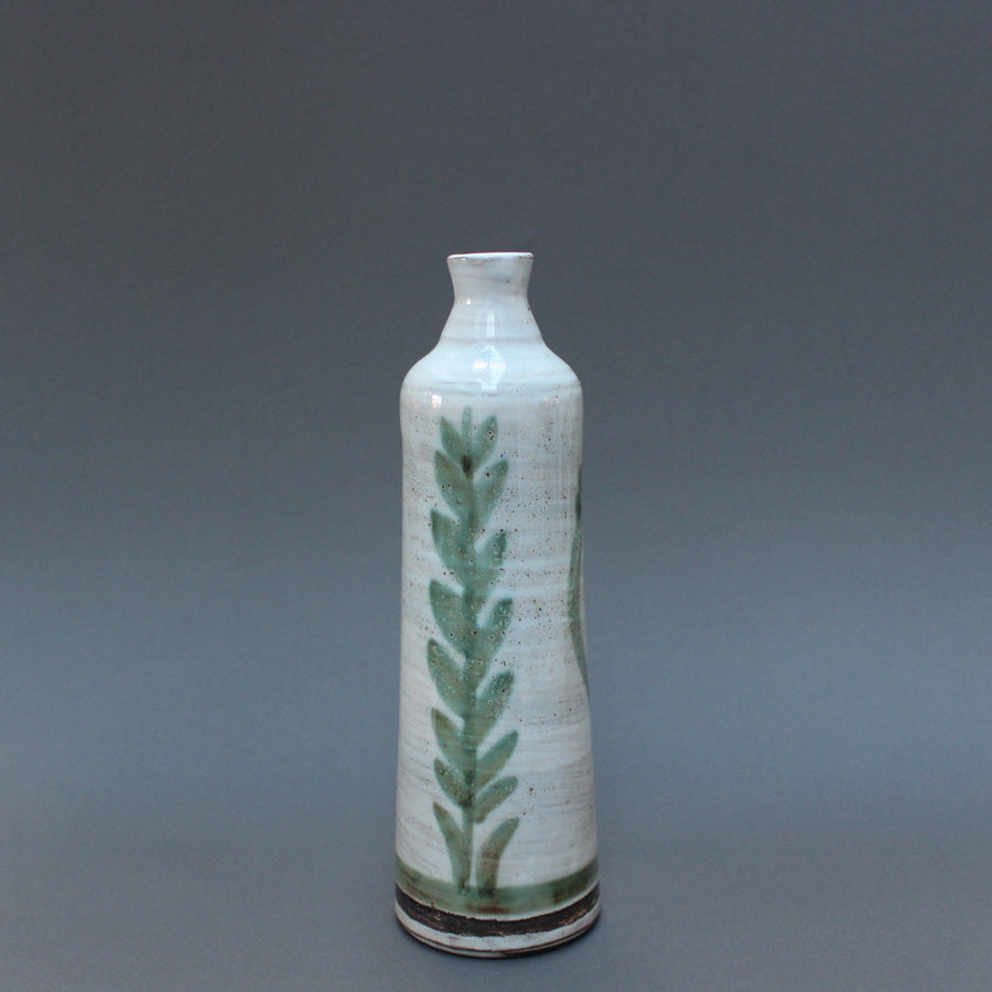 Ceramic Flower Vase by Gustave Reynaud - Le Mûrier (circa 1960s)