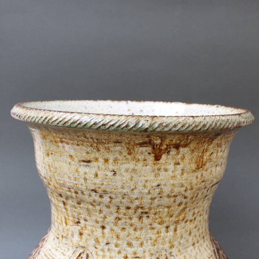Mid-Century Ceramic Vase by Marcel Giraud, Vallauris (circa 1960s)