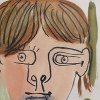 'Portrait of a Boy' by Raymond Debiève (1966)