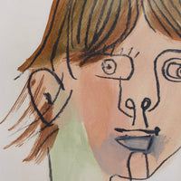 'Portrait of a Boy' by Raymond Debiève (1966)