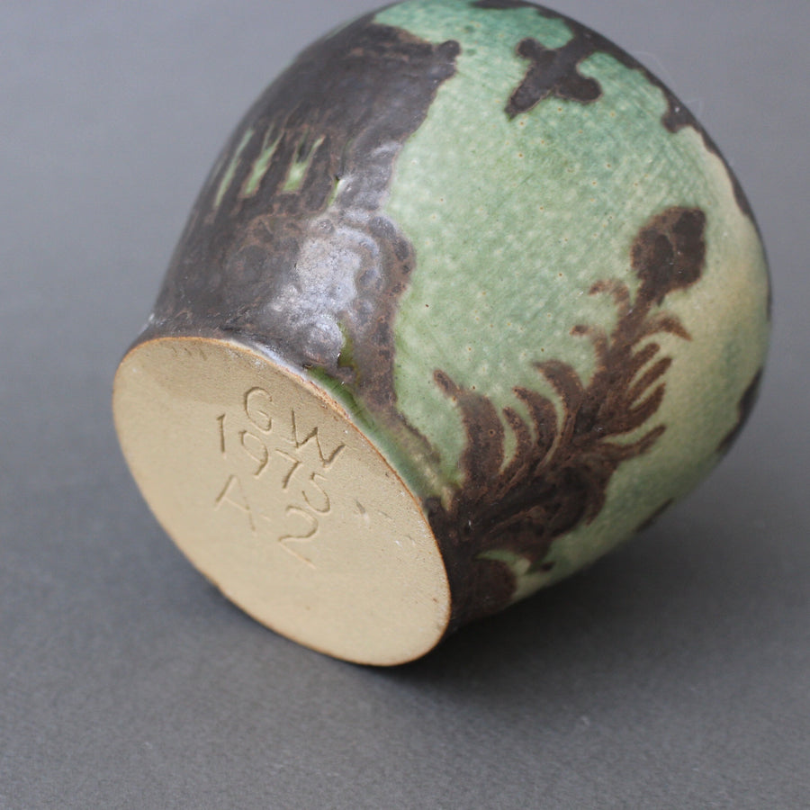 Decorative Ceramic Pot by GW (1975) - Small