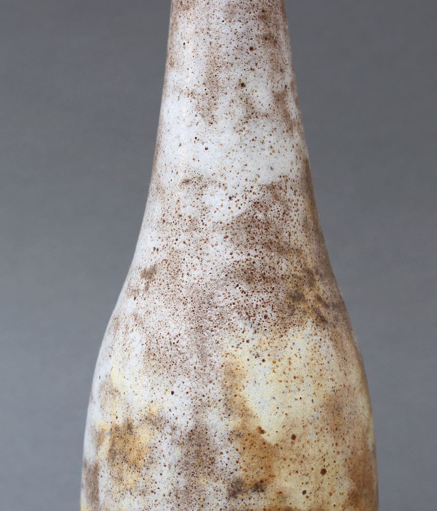 Mid-Century French Ceramic Bottle / Vase by Alexandre Kostanda (circa 1960s)
