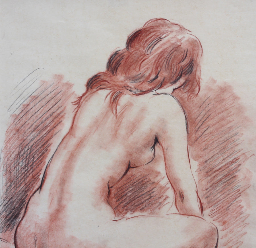 'Reclining Nude Young Women' by Fred Pailhès (circa 1950s)