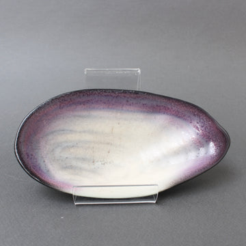Decorative Ceramic Vide-Poche by Pol Chambost (circa 1950s)