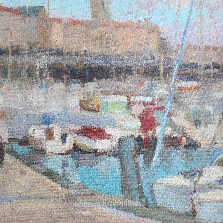 'Portside' by Susan Grisell (circa Late 20th Century)