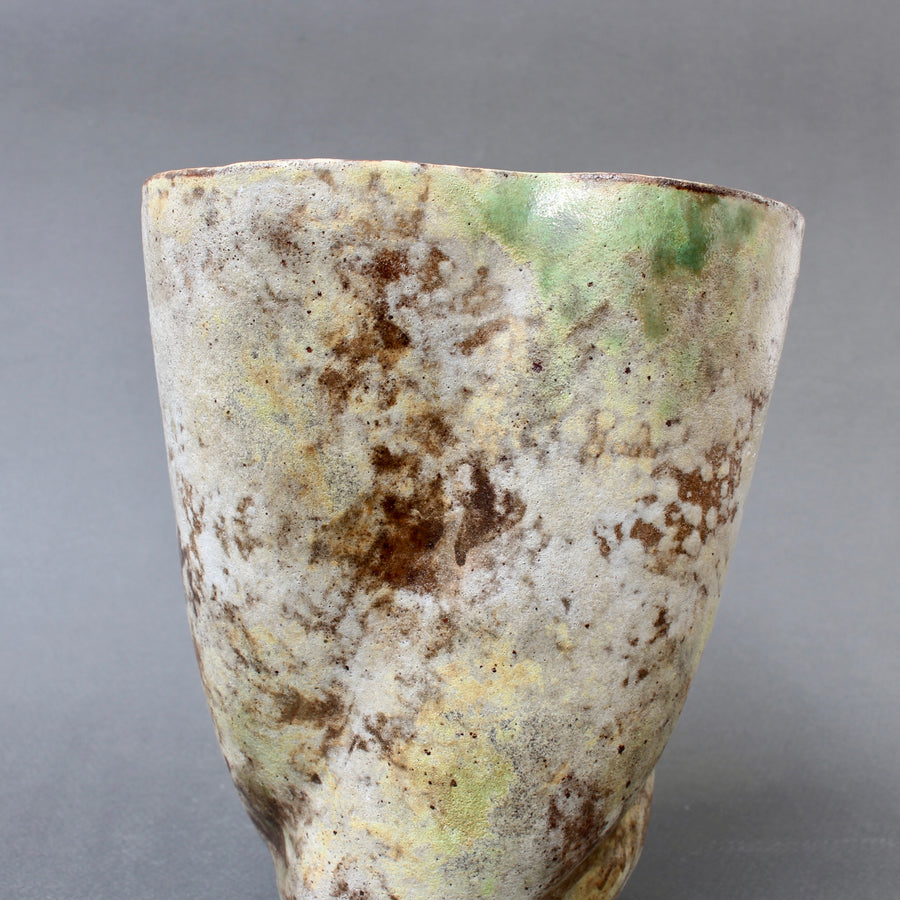 French Vintage Ceramic Vase by Alexandre Kostanda (circa 1960s)
