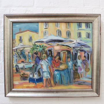 'The Flea Market' by Catherine Garros (circa 1990s)