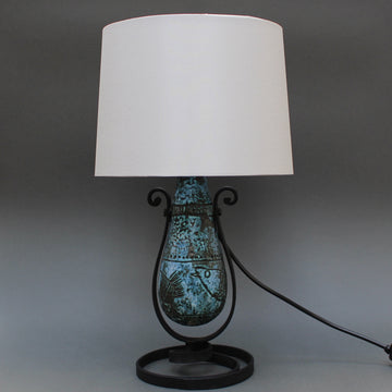 Rare Ceramic Table Lamp by Jacques Blin (c. 1950s)