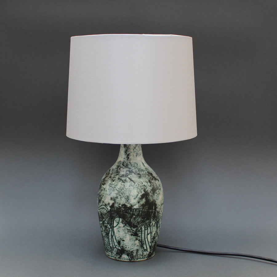 Ceramic Lamp by Jacques Blin (c. 1950s)