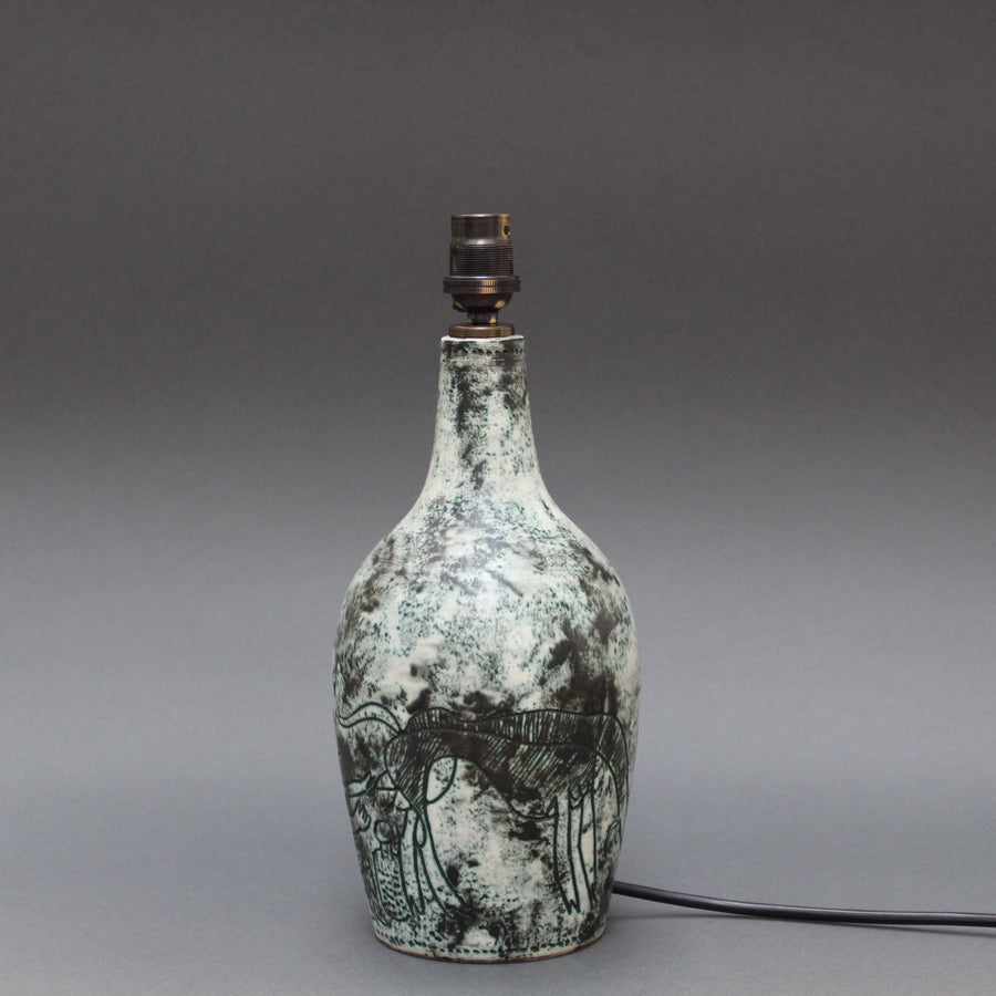 Ceramic Lamp by Jacques Blin (c. 1950s)