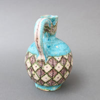 Mid-Century Italian Decorative Ceramic Jug by Guido Gambone (circa 1950s)