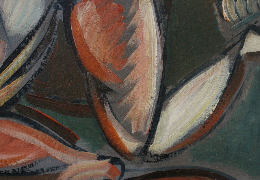 'Untitled Cubist Figure' by STM (circa 1970s)