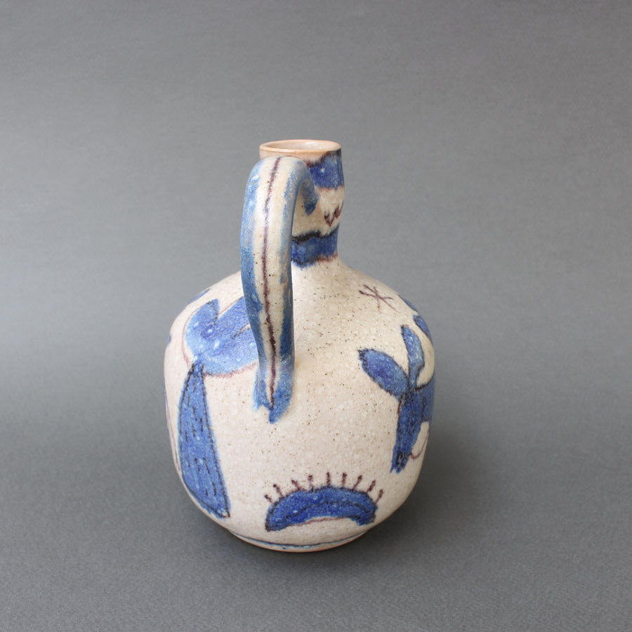 Mid-Century Italian Ceramic Jug by Guido Gambone (circa 1950s)