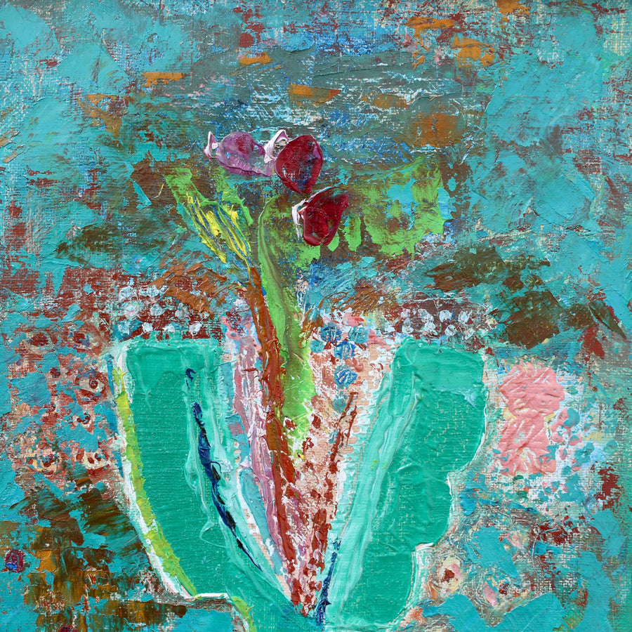 'Flower in the Garden' by Lilian E. Whitteker (1970)