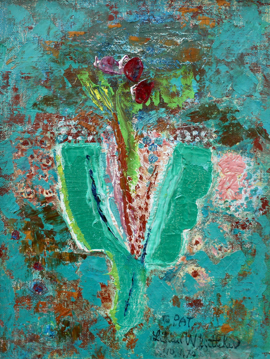 'Flower in the Garden' by Lilian E. Whitteker (1970)