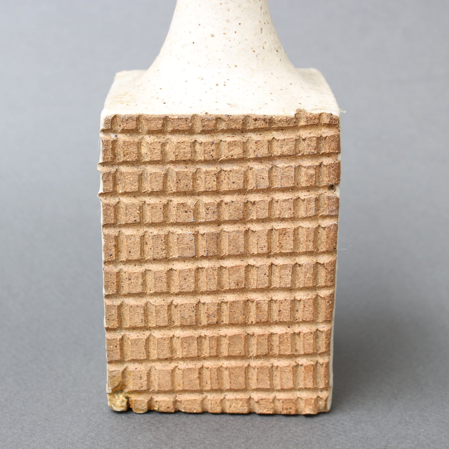 Italian Ceramic Decorative Bottle by Bruno Gambone (circa 1980s) - Small