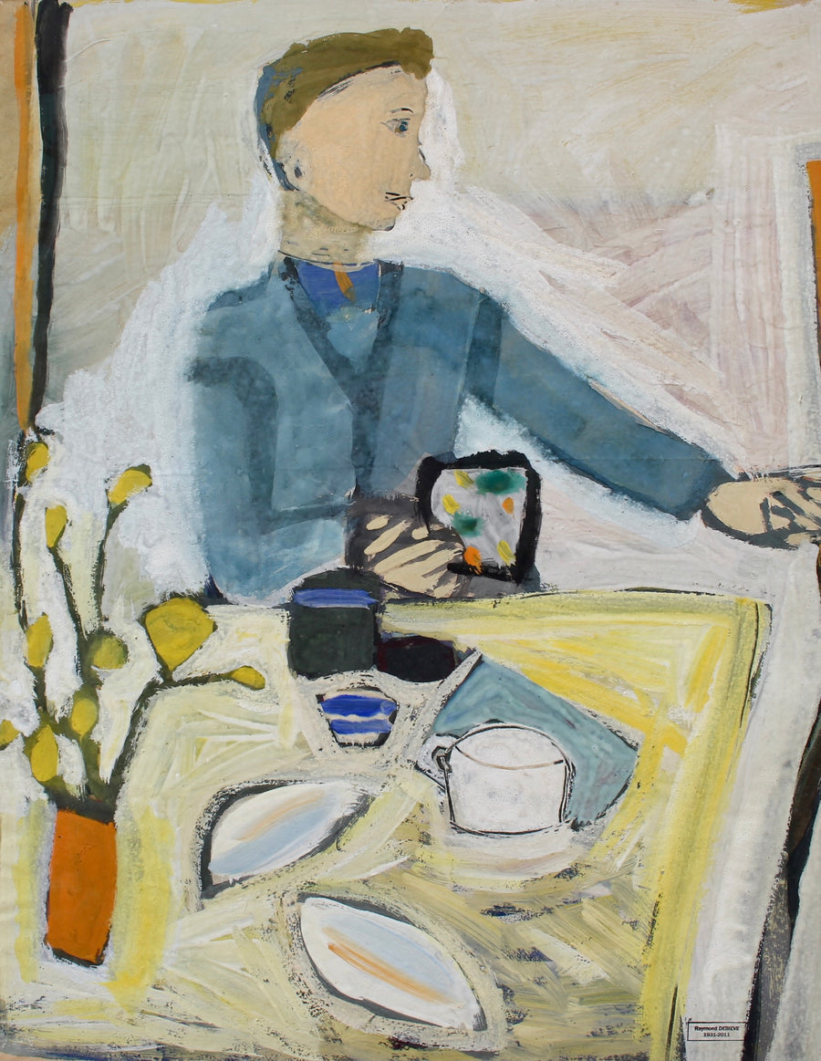 'The Artist in His Studio' by Raymond Debiève (circa 1950s)